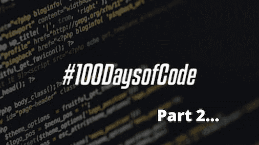 100 Days of Code 2