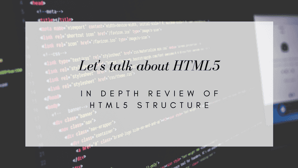 Html5 in depth